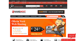 Desktop Screenshot of namehost.ro